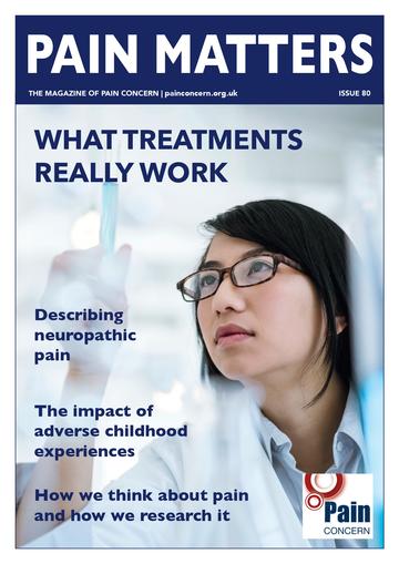 Cover of the Pain Matters magazine on neuropathic pain